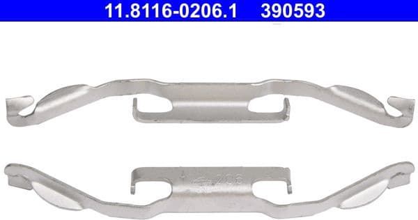 Spring, brake caliper 11.8116-0206.1 - image 3