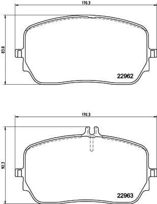 Brake Pad Set, disc brake 8DB 355 039-211 - image 4