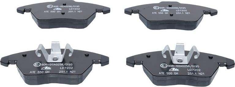 Brake Pad Set, disc brake ATE Ceramic 13.0470-7202.2 - image 3