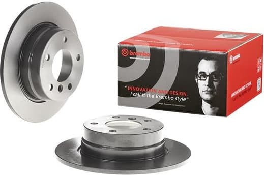 Brake discs kit rear, (2pcs), Top Quality 08.9787.11 - image 4