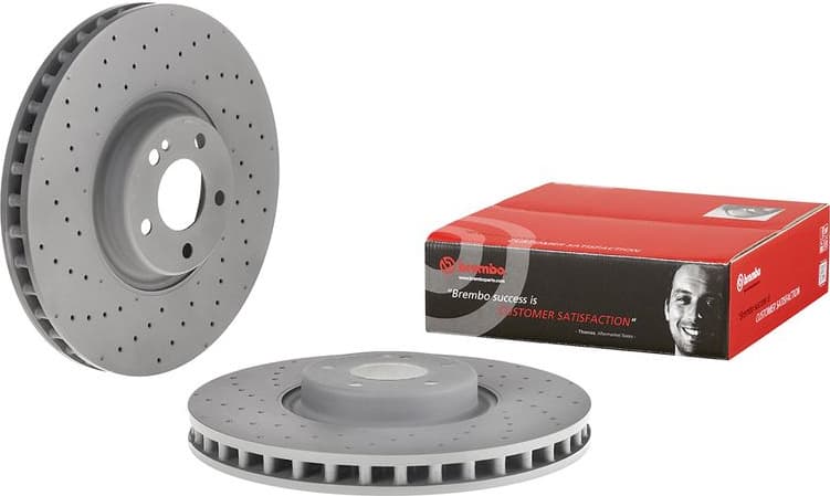 Brake Disc PRIME LINE - Co-Cast 09.D524.13 - image 3