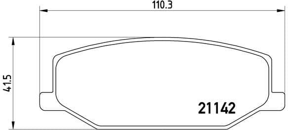 Brake Pad Set, disc brake PRIME LINE P79001 - image 3