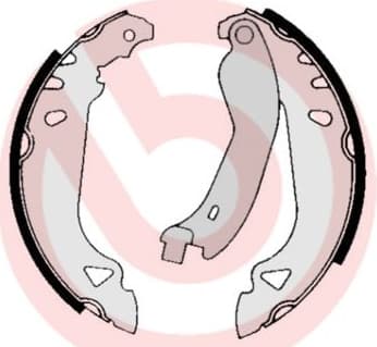 Brake Shoe Set ESSENTIAL LINE S23510 - image 3