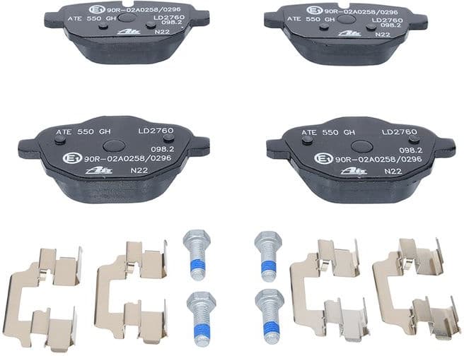 Brake Pad Set, disc brake ATE Ceramic 13.0470-2760.2 - image 3