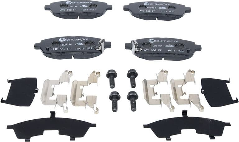 Brake Pad Set, disc brake ATE Ceramic 13.0470-5794.2 - image 3