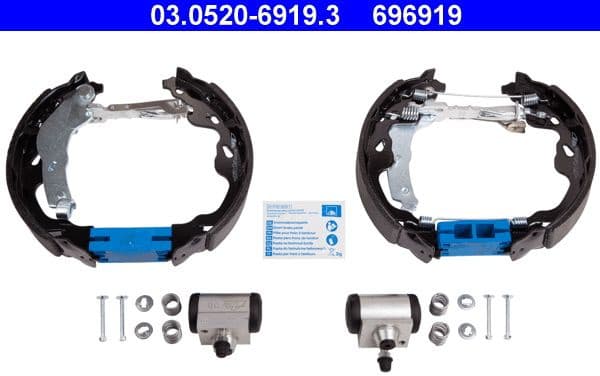 Brake Shoe Set Original ATE TopKit 03.0520-6919.3 - image 2