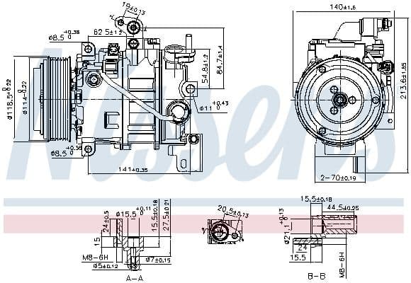 Compressor, air conditioning ** FIRST FIT ** 890880 - image 6