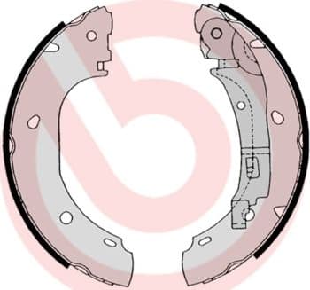 Brake Shoe Set ESSENTIAL LINE S23525 - image 3