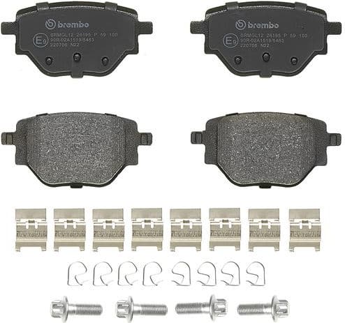 Brake Pad Set, disc brake PRIME LINE P59100 - image 3