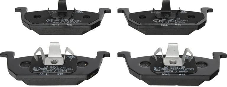 Brake Pad Set, disc brake 13.0460-7335.2 - image 2