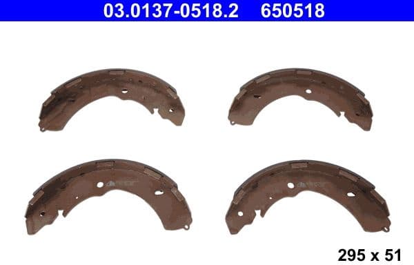Brake Shoe Set 03.0137-0518.2 - image 4