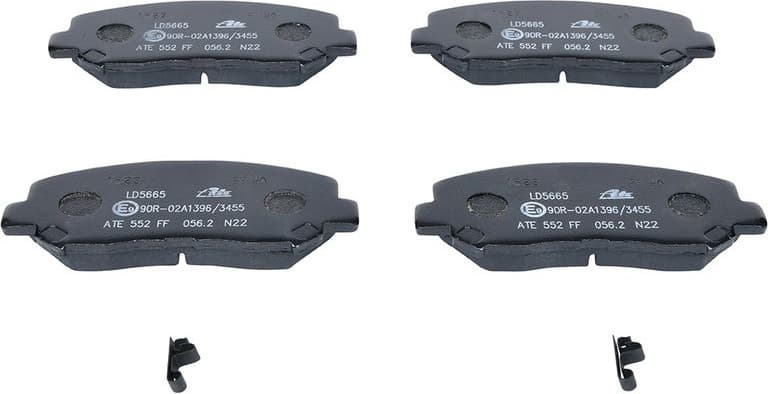 Brake Pad Set, disc brake ATE Ceramic 13.0470-5665.2 - image 3