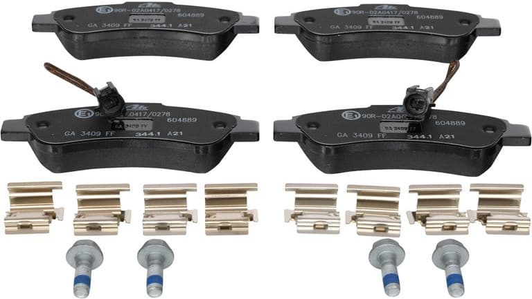 Brake Pad Set, disc brake 13.0460-4889.2 - image 3