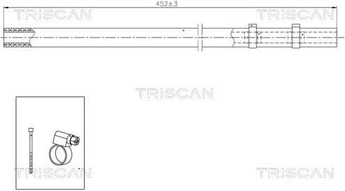 Hydraulic Hose, steering 8516 29029