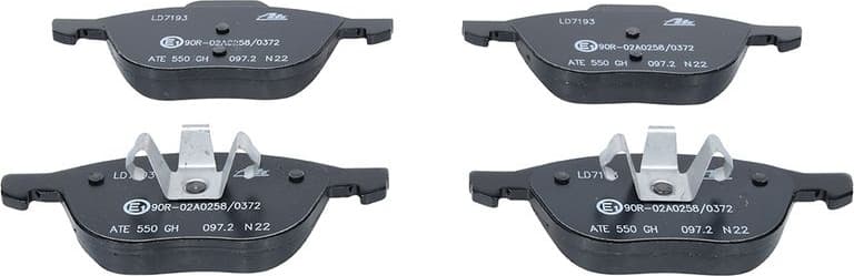 Brake Pad Set, disc brake ATE Ceramic 13.0470-7193.2 - image 3