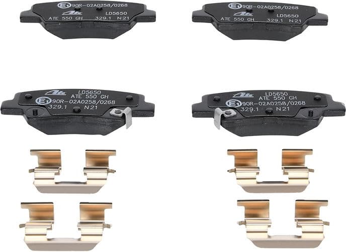Brake Pad Set, disc brake ATE Ceramic 13.0470-5650.2 - image 2