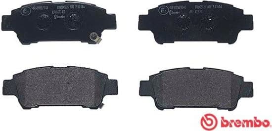Brake Pad Set, disc brake PRIME LINE P83056 - image 4