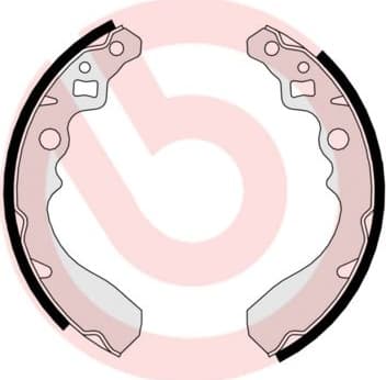 Brake Shoe Set ESSENTIAL LINE S16508 - image 3