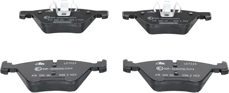 Brake Pad Set, disc brake ATE Ceramic 13.0470-7223.2 - image 3