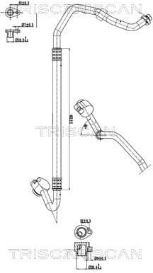 High/Low-pressure Line, air conditioning 9010 29020