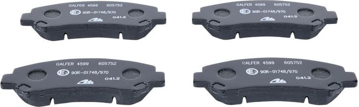 Brake Pad Set, disc brake 13.0460-5752.2 - image 3