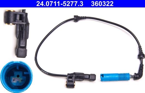Sensor, wheel speed 24.0711-5277.3 - image 2