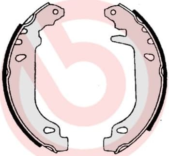 Brake Shoe Set ESSENTIAL LINE S61519 - image 3