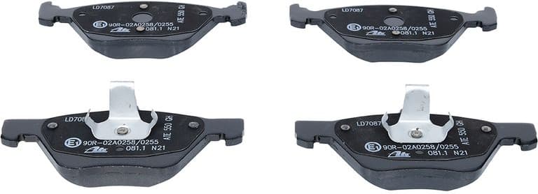 Brake Pad Set, disc brake ATE Ceramic 13.0470-7087.2 - image 3