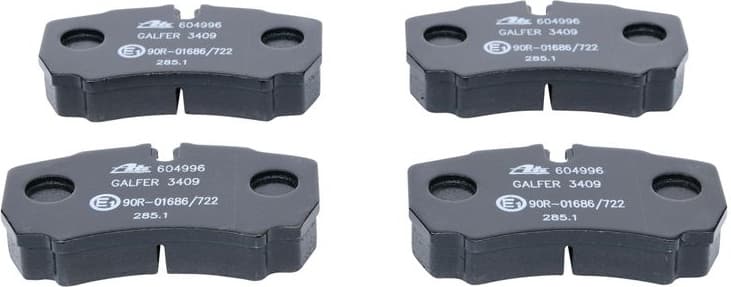 Brake Pad Set, disc brake 13.0460-4996.2 - image 3