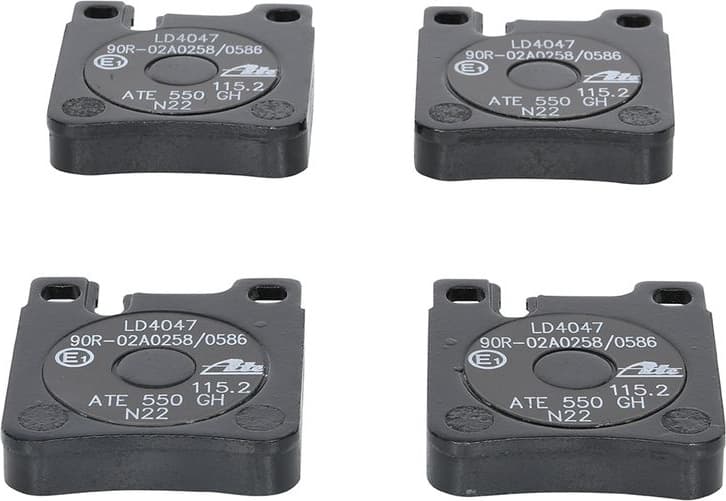 Brake Pad Set, disc brake ATE Ceramic 13.0470-4047.2 - image 2