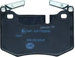 Brake Pad Set, disc brake 8DB 355 025-611 - image 2