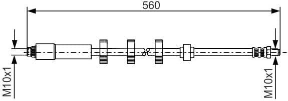 Brake Hose 1 987 481 290 - image 2