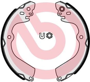 Brake Shoe Set ESSENTIAL LINE S56548 - image 3