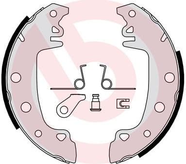 Brake Shoe Set ESSENTIAL LINE S 68 528