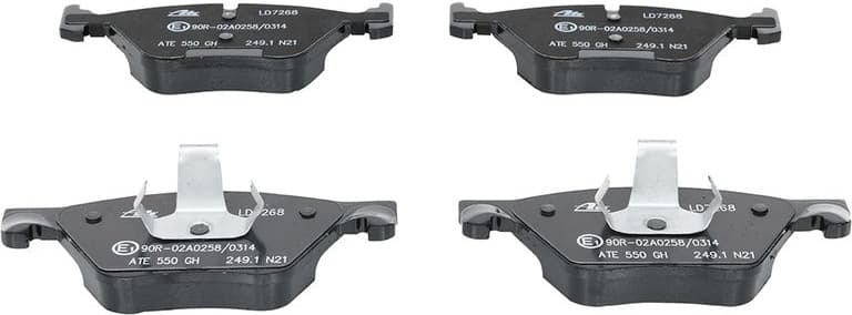 Brake Pad Set, disc brake ATE Ceramic 13.0470-7268.2 - image 2