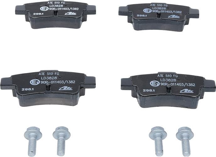 Brake Pad Set, disc brake ATE Ceramic 13.0470-3828.2 - image 3