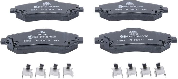 Brake Pad Set, disc brake 13.0460-2766.2 - image 2