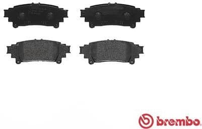 Brake pads rear, Top Quality P83132 - image 4