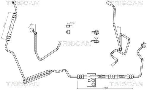 Hydraulic Hose, steering 8516 29005