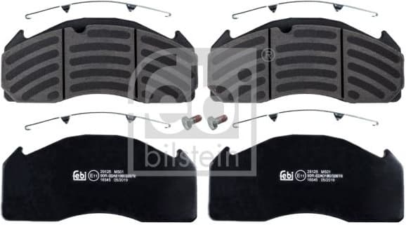 Brake Pad Set, disc brake 16545