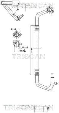 High/Low-pressure Line, air conditioning 9010 29022