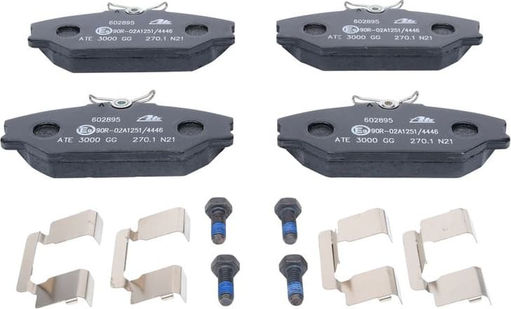 Brake Pad Set, disc brake 13.0460-2895.2 - image 3