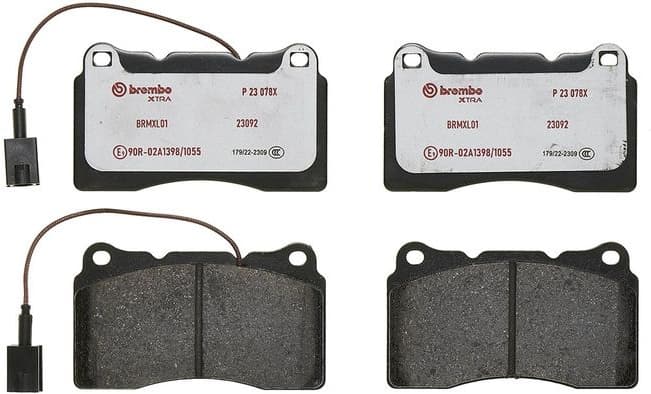 Brake Pad Set, disc brake XTRA LINE P23078X - image 2