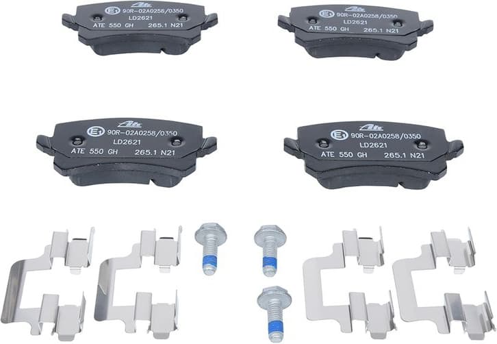 Brake Pad Set, disc brake ATE Ceramic 13047026212 - image 3