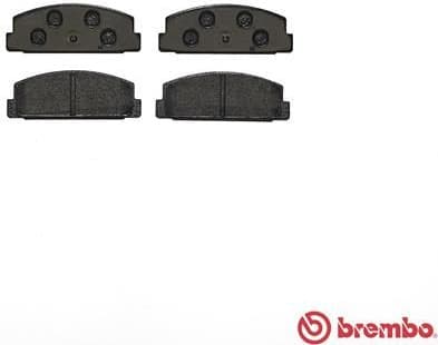 Brake pads rear, Top Quality P49036 - image 4