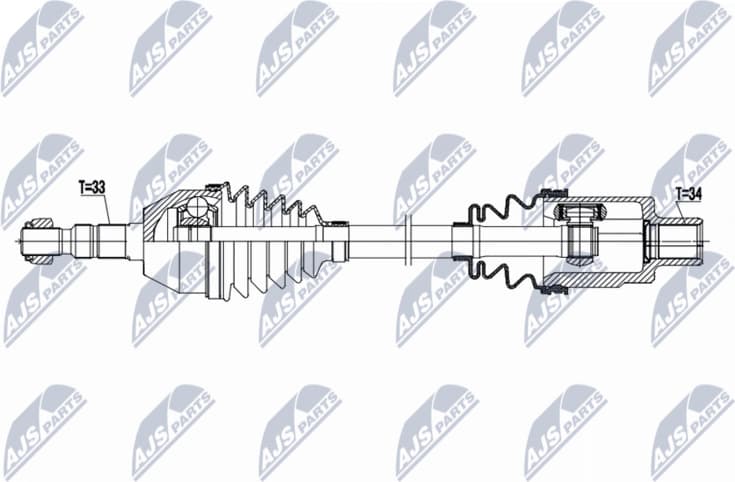 Drive Shaft NPW-PL-166