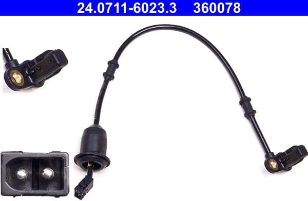 Sensor, wheel speed 24.0711-6023.3 - image 2