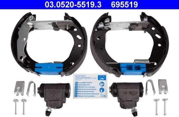 Brake Shoe Set 03.0520-5519.3 - image 2
