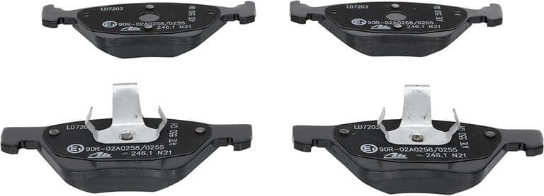 Brake Pad Set, disc brake ATE Ceramic 13.0470-7203.2 - image 3