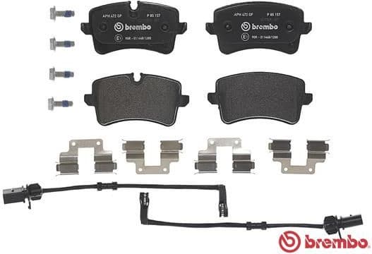 Brake Pad Set, disc brake PRIME LINE P85157 - image 3
